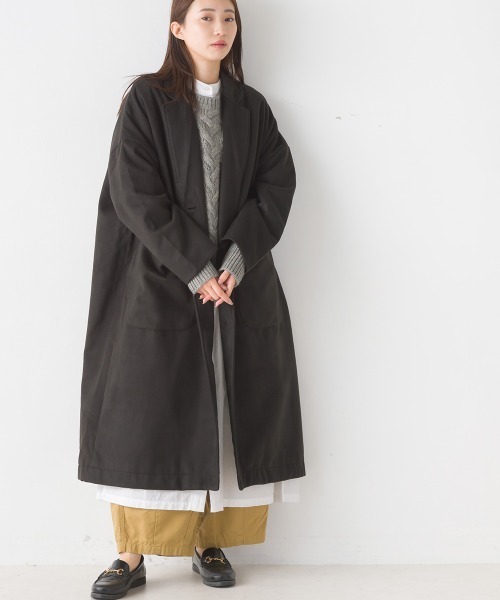 SO（エスオー）の「<SO> ビックテーラードコート（その他アウター・レディース・ブラック/キャメル・FREE）」の16枚目の写真