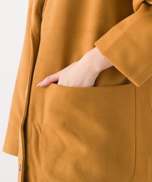 SO（エスオー）の「<SO> ビックテーラードコート（その他アウター・レディース・ブラック/キャメル・FREE）」の7枚目の写真