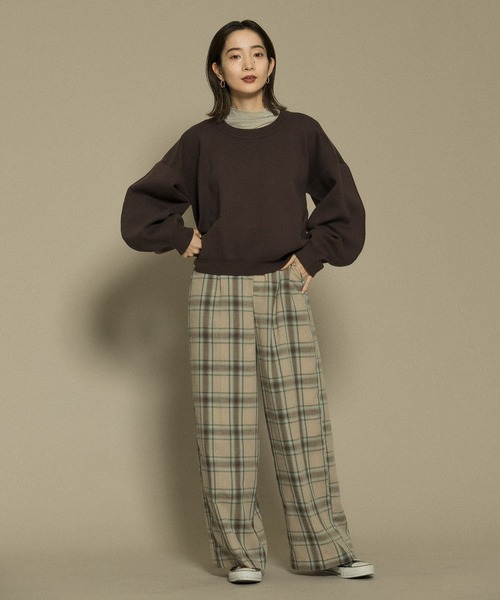 KBF（ケイビーエフ）の「フラットパターンニット（ニット/セーター・レディース・ブルー/ブラウン系その他/ピンク・ONE）」の21枚目の写真