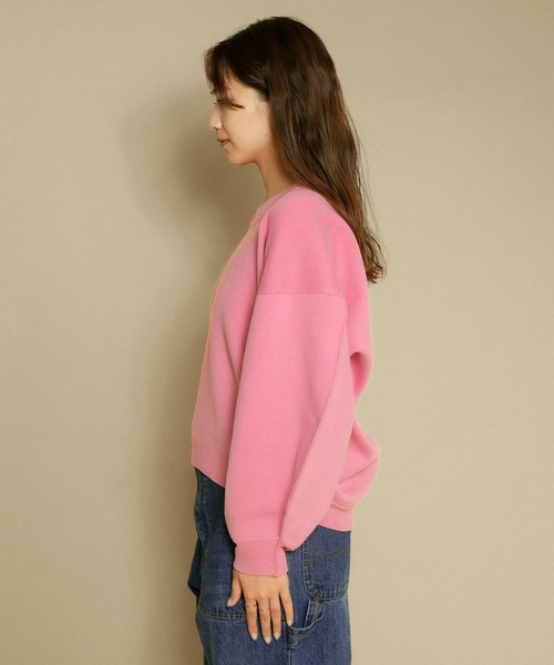 KBF（ケイビーエフ）の「フラットパターンニット（ニット/セーター・レディース・ブルー/ブラウン系その他/ピンク・ONE）」の13枚目の写真