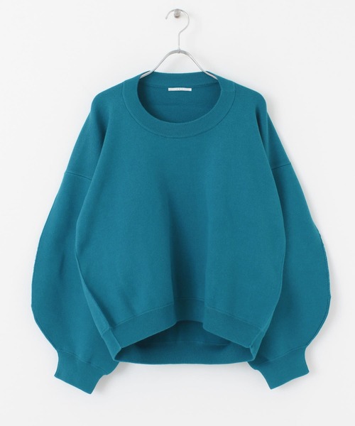 KBF（ケイビーエフ）の「フラットパターンニット（ニット/セーター・レディース・ブルー/ブラウン系その他/ピンク・ONE）」の9枚目の写真