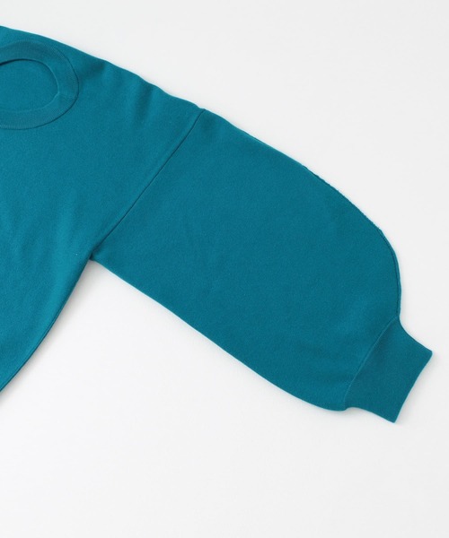 KBF（ケイビーエフ）の「フラットパターンニット（ニット/セーター・レディース・ブルー/ブラウン系その他/ピンク・ONE）」の8枚目の写真