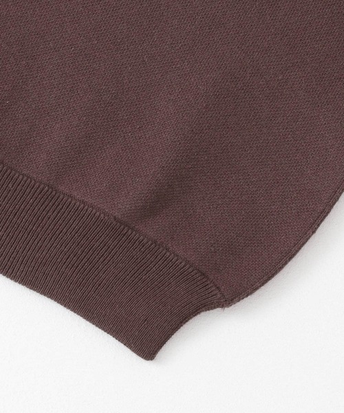 KBF（ケイビーエフ）の「フラットパターンニット（ニット/セーター・レディース・ブルー/ブラウン系その他/ピンク・ONE）」の4枚目の写真