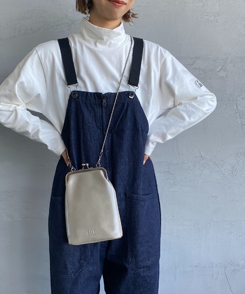 FIDELITY（フィデリティ）の「[FIDELITY/フィデリティ] 別注 モックネック ワイドシルエットTシャツ（Tシャツ/カットソー・レディース・ベージュ/オフホワイト/ホワイト系/ホワイト系1/ネイビー系/ネイビー系1・S/M/L）」の15枚目の写真