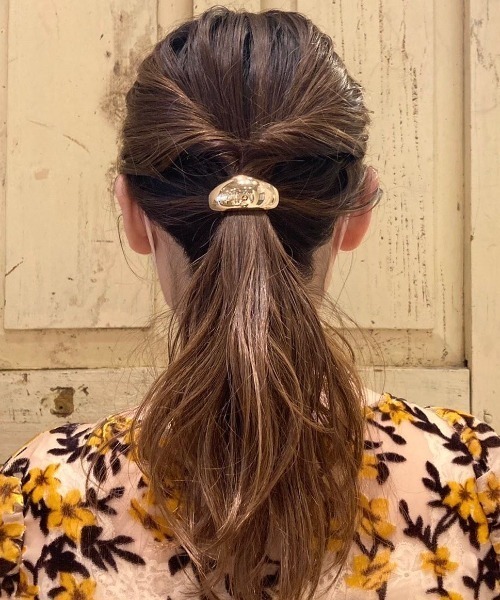 flower(フラワー)の「グロスカーブヘアゴム(ヘアゴム・レディース・シルバー/ゴールド・FREE)」の20枚目の写真