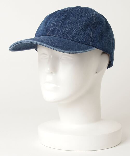 COMMON WARE（コモンウェアー）の「EM:NEWHATTAN デニムキャップ（キャップ・レディース・ブラック/インディゴブルー・FREE）」の6枚目の写真