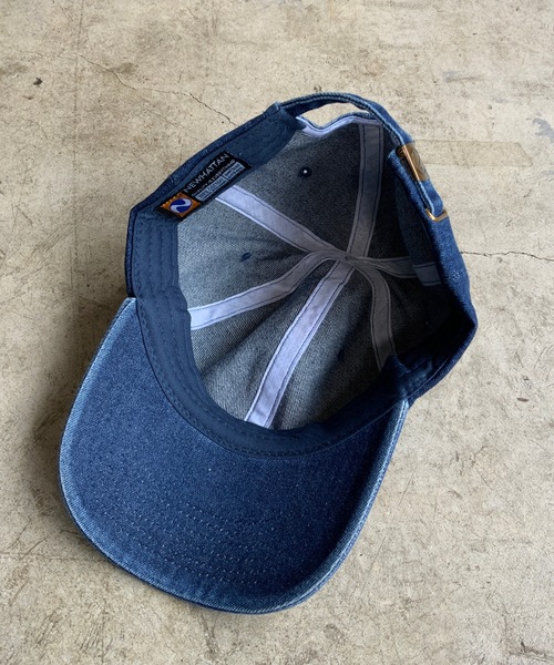 COMMON WARE（コモンウェアー）の「EM:NEWHATTAN デニムキャップ（キャップ・レディース・ブラック/インディゴブルー・FREE）」の5枚目の写真