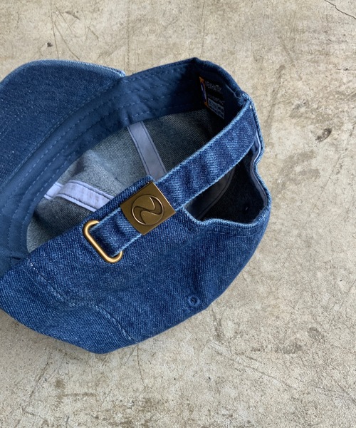 COMMON WARE（コモンウェアー）の「EM:NEWHATTAN デニムキャップ（キャップ・レディース・ブラック/インディゴブルー・FREE）」の4枚目の写真