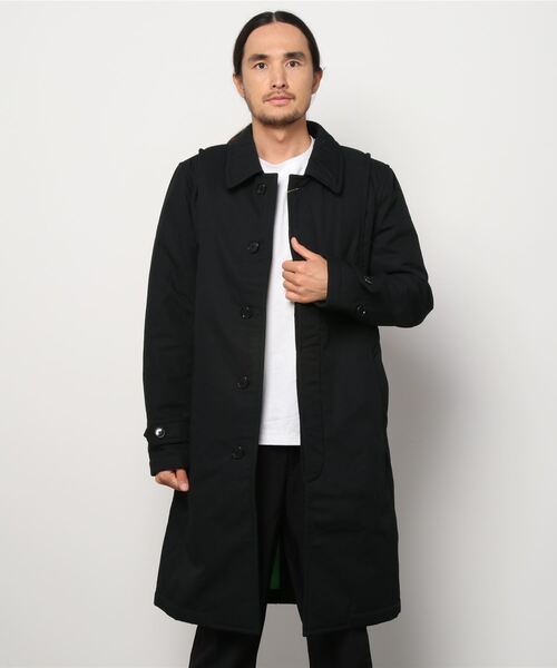 セール ビスケットヘッド Biscuithead ダブルメッシュコート ステンカラーコート Biscuithead ビスケットヘッド のファッション通販 Zozotown