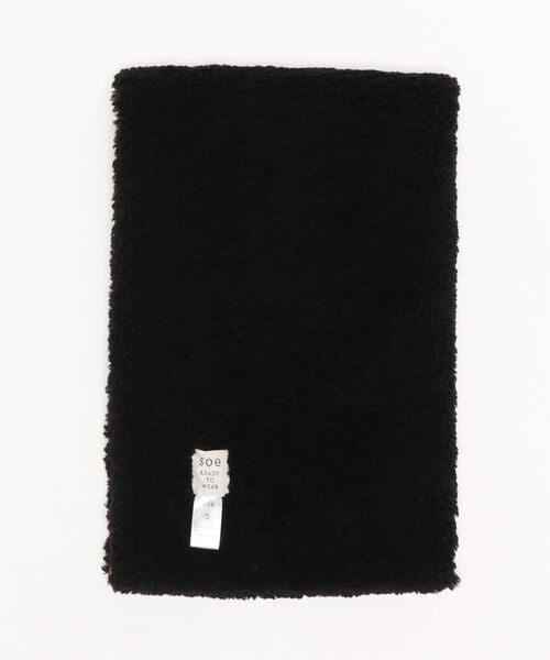 soe（ソーイ）の「soe/ソーイ/インサレーションフーリガンマフラー/Primaloft Hooligan Muffler（マフラー・メンズ・ブラック・FREE）」の3枚目の写真