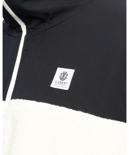 ELEMENT（エレメント）の「ELEMENT メンズ  BOA STAND JACKET ジャケット  【2021年秋冬モデル】/エレメントモコモコボアジャケット（ブルゾン・メンズ・ブラック/ベージュ・MEDIUM/LARGE/X-LARGE）」の12枚目の写真