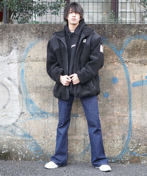 ELEMENT（エレメント）の「ELEMENT メンズ  BOA STAND JACKET ジャケット  【2021年秋冬モデル】/エレメントモコモコボアジャケット（ブルゾン・メンズ・ブラック/ベージュ・MEDIUM/LARGE/X-LARGE）」の18枚目の写真