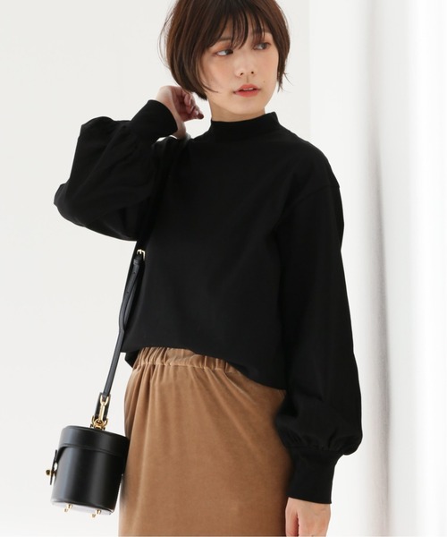 SLOBE IENA（スローブイエナ）の「【HYGGE/ヒュッゲ】パフスリーブトップス【洗濯機洗い可】◆（Tシャツ/カットソー・レディース・ホワイト/ブラック・FREE）」の15枚目の写真