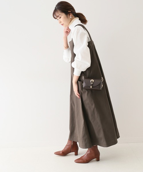 SLOBE IENA（スローブイエナ）の「【HYGGE/ヒュッゲ】パフスリーブトップス【洗濯機洗い可】◆（Tシャツ/カットソー・レディース・ホワイト/ブラック・FREE）」の17枚目の写真