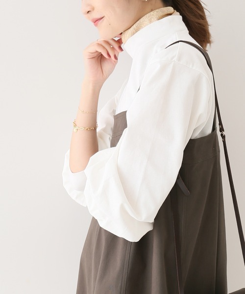 SLOBE IENA（スローブイエナ）の「【HYGGE/ヒュッゲ】パフスリーブトップス【洗濯機洗い可】◆（Tシャツ/カットソー・レディース・ホワイト/ブラック・FREE）」の20枚目の写真