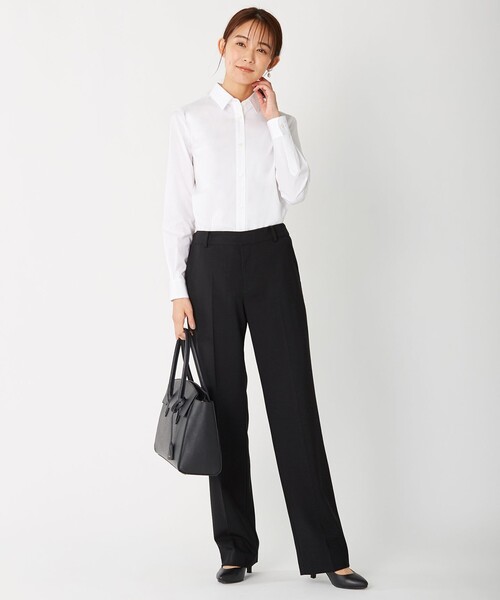 J.PRESS(ジェイプレス)の「【洗える・抗菌防臭】100/2 コンパクトブロード ブラウス(シャツ/ブラウス・レディース・ホワイト系・11/13/7/9)」の14枚目の写真
