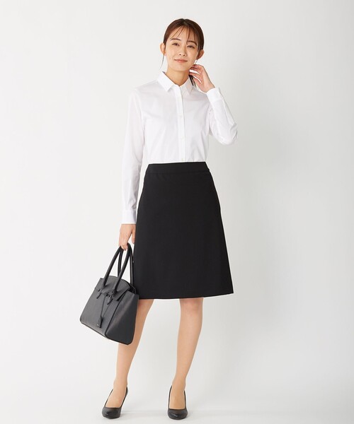 J.PRESS(ジェイプレス)の「【洗える・抗菌防臭】100/2 コンパクトブロード ブラウス(シャツ/ブラウス・レディース・ホワイト系・11/13/7/9)」の12枚目の写真