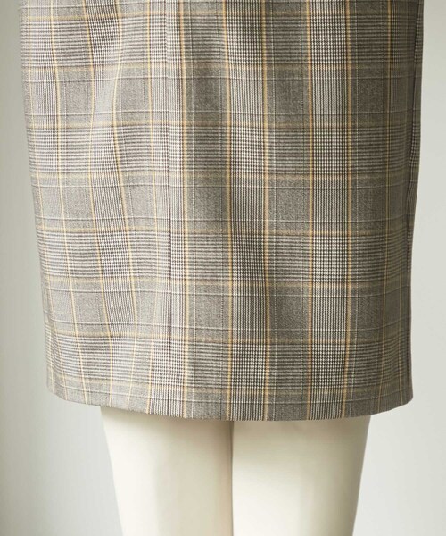 VIS（ビス）の「【HOT BEAUTY STRETCH】暖かく動きやすいタイトスカート（スカート・レディース・ブラック/オフホワイト/サックスブルー/ライトグレー・M/S）」の20枚目の写真