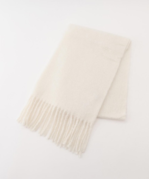 MISCH MASCH（ミッシュマッシュ）の「ループヤーンマフラー（マフラー・レディース・ベージュ/アイボリー/ピンク・FREE）」の2枚目の写真