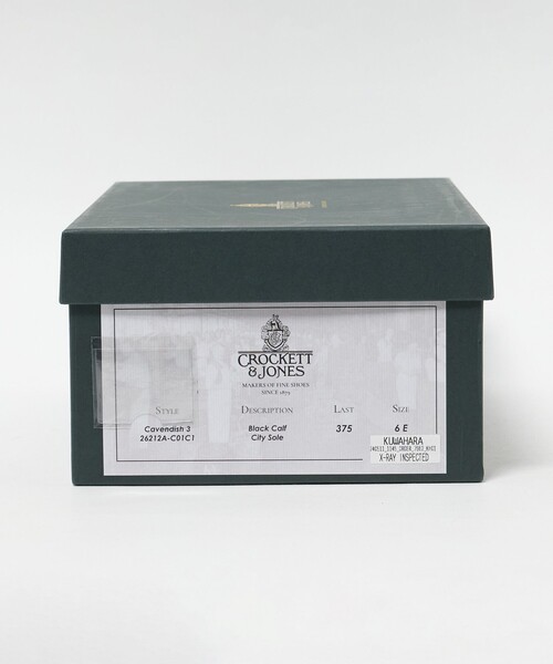 CROCKETT&JONES(クロケットアンドジョーンズ)の「<CROCKETT&JONES (クロケット&ジョーンズ) > CAVENDISH3/タッセルローファー(ローファー・メンズ・ブラック/ダークブラウン・6/8/9/7/7h/8h/6h/5h/9h)」の16枚目の写真