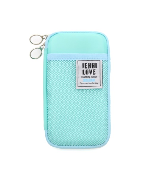 JENNI love(ジェニィラブ)の「フラットペンケース(ステーショナリー・キッズ・イエロー/ミント/ラベンダー・F)」の2枚目の写真