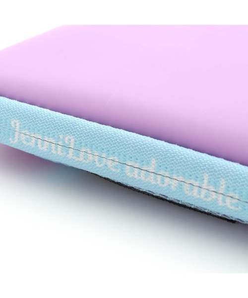 JENNI love(ジェニィラブ)の「フラットペンケース(ステーショナリー・キッズ・イエロー/ミント/ラベンダー・F)」の5枚目の写真