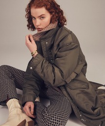 リバーシブルミリタリーコート