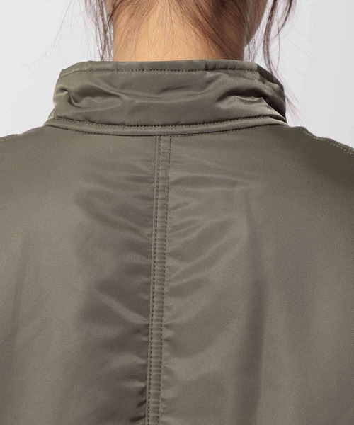 BAYFLOW（ベイフロー）の「リバーシブルミリタリーコート（その他アウター・レディース・カーキ・SMALL/MEDIUM）」の17枚目の写真