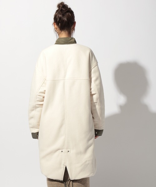 BAYFLOW（ベイフロー）の「リバーシブルミリタリーコート（その他アウター・レディース・カーキ・SMALL/MEDIUM）」の11枚目の写真