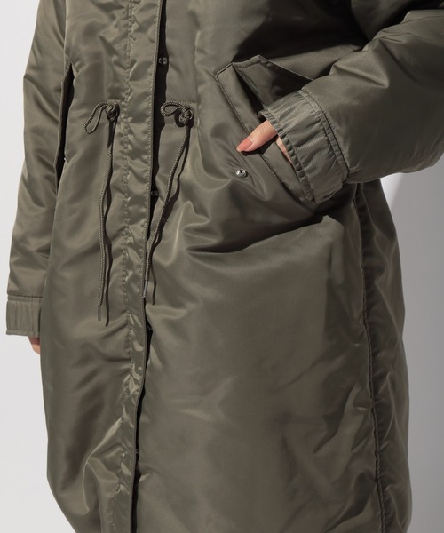BAYFLOW（ベイフロー）の「リバーシブルミリタリーコート（その他アウター・レディース・カーキ・SMALL/MEDIUM）」の13枚目の写真