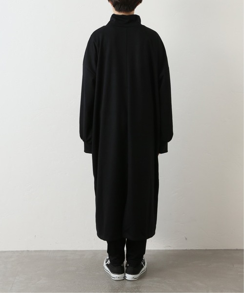 JOURNAL STANDARD LUXE（ジャーナルスタンダード　ラックス）の「ポンチハイネックワンピース（ワンピース・レディース・ブラック・FREE）」の4枚目の写真