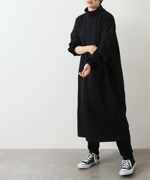 JOURNAL STANDARD LUXE（ジャーナルスタンダード　ラックス）の「ポンチハイネックワンピース（ワンピース・レディース・ブラック・FREE）」の14枚目の写真