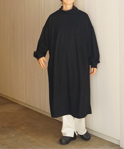 JOURNAL STANDARD LUXE（ジャーナルスタンダード　ラックス）の「ポンチハイネックワンピース（ワンピース・レディース・ブラック・FREE）」の22枚目の写真