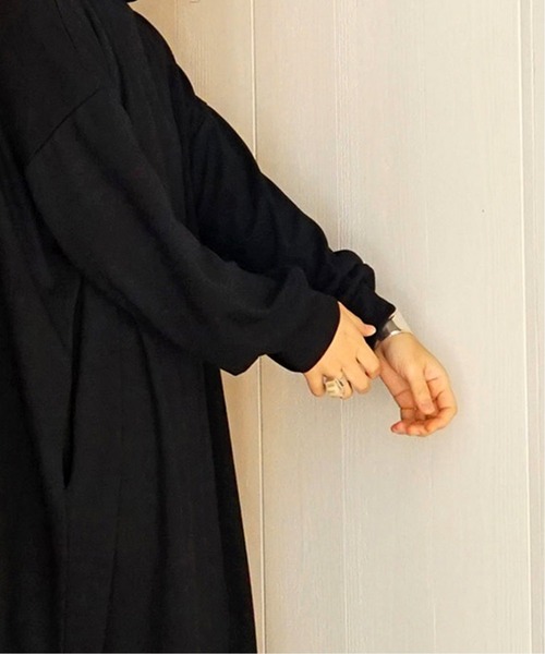 JOURNAL STANDARD LUXE（ジャーナルスタンダード　ラックス）の「ポンチハイネックワンピース（ワンピース・レディース・ブラック・FREE）」の21枚目の写真