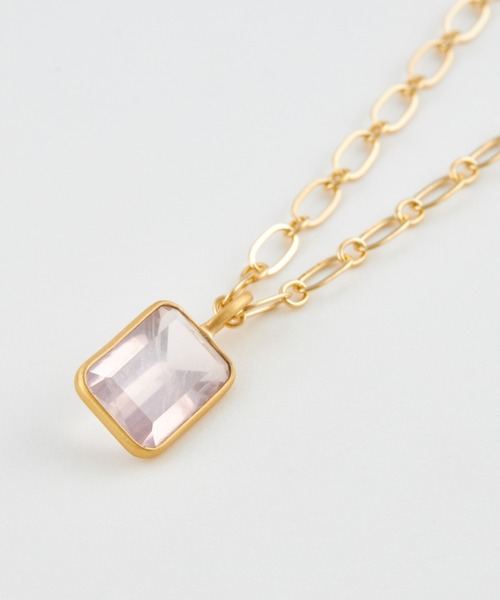 ネックレス　La Soeur/ラスール　レクタングル