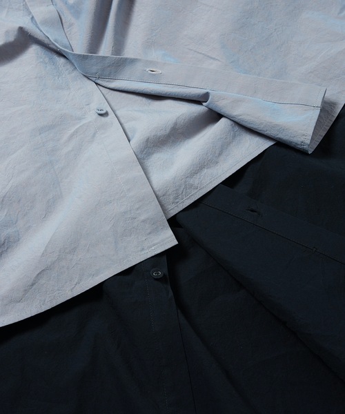 Dulcamara（ドゥルカマラ）の「Sスリーブトレンチシャツ -SHIRTS