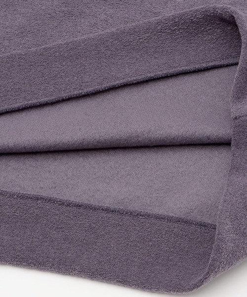 チチカカ（チチカカ）の「ブークレ裏起毛テープロゴプルオーバー（スウェット・レディース・パープル/ライム/ブラック・FREE）」の21枚目の写真