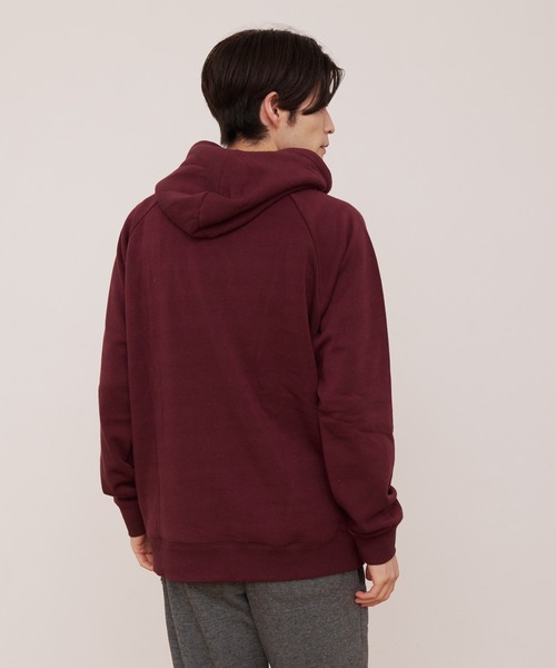 OUTDOOR PRODUCTS(アウトドアプロダクツ)の「【OUTDOOR PRODUCTS/アウトドアプロダクツ】身頃ボアパーカー ワンポイントブランドロゴトレーナー(パーカー・メンズ・ブラック/オリーブ/杢グレー/ワイン/ライトブラウン/アイボリー/ベージュ/ネイビー/ライトグリーン・MEDIUM/LARGE/X-LARGE)」の19枚目の写真