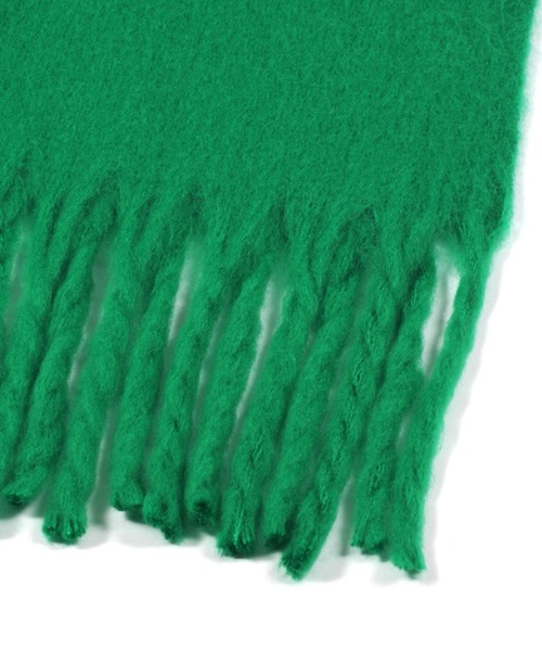 studio CLIP（スタディオクリップ）の「太フリンジストール（ストール/ショール・レディース・パープル/イエロー/グリーン/オフホワイト・FREE）」の8枚目の写真