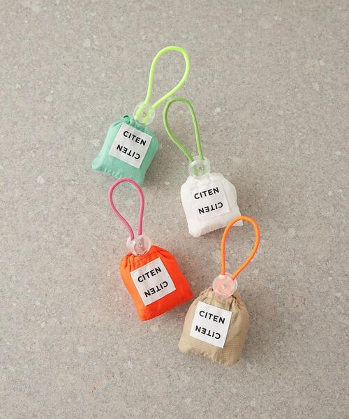 CITEN（シテン）の「＜CITEN（シテン）＞ポケッタブル ミニミニ バッグ（エコバッグ/サブバッグ・レディース・ホワイト/ベージュ/ライトブルー/オレンジ・FREE）」の16枚目の写真