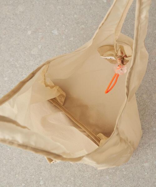 CITEN（シテン）の「＜CITEN（シテン）＞ポケッタブル ミニミニ バッグ（エコバッグ/サブバッグ・レディース・ホワイト/ベージュ/ライトブルー/オレンジ・FREE）」の15枚目の写真