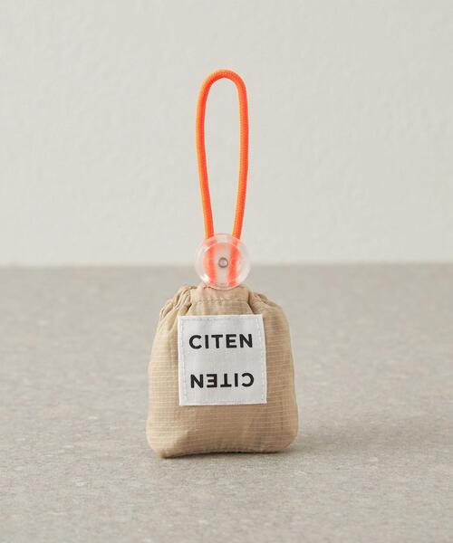 CITEN（シテン）の「＜CITEN（シテン）＞ポケッタブル ミニミニ バッグ（エコバッグ/サブバッグ・レディース・ホワイト/ベージュ/ライトブルー/オレンジ・FREE）」の12枚目の写真