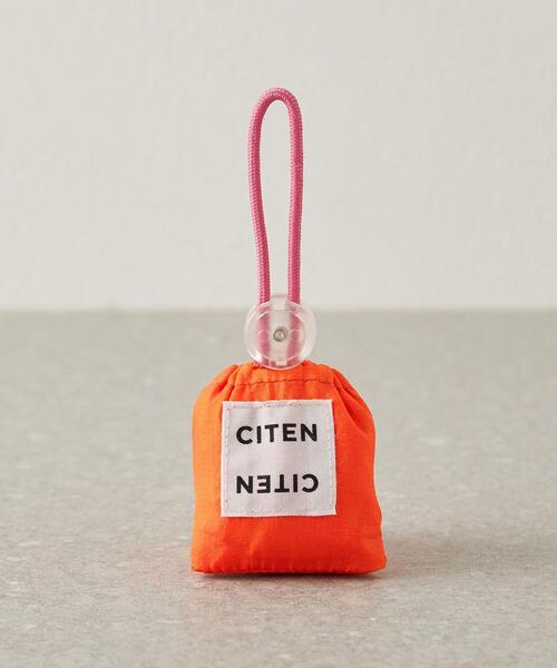 CITEN（シテン）の「＜CITEN（シテン）＞ポケッタブル ミニミニ バッグ（エコバッグ/サブバッグ・レディース・ホワイト/ベージュ/ライトブルー/オレンジ・FREE）」の11枚目の写真