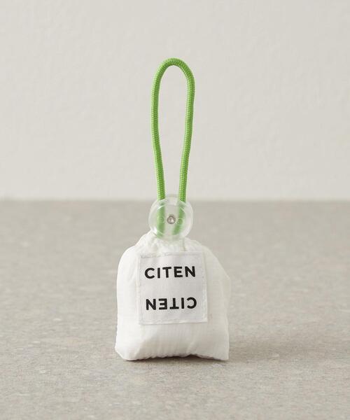 CITEN（シテン）の「＜CITEN（シテン）＞ポケッタブル ミニミニ バッグ（エコバッグ/サブバッグ・レディース・ホワイト/ベージュ/ライトブルー/オレンジ・FREE）」の21枚目の写真