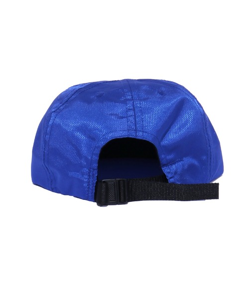 POWERS(パワーズ)の「POWERS/パワーズ SUN NYLON 6-PANEL CAP ナイロンキャップ フラットバイザー カラー ロゴ刺繍 ストリート(キャップ・メンズ・ブルー/イエロー/ホワイト・FREE)」の5枚目の写真