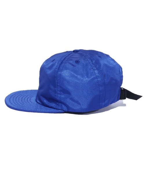 POWERS(パワーズ)の「POWERS/パワーズ SUN NYLON 6-PANEL CAP ナイロンキャップ フラットバイザー カラー ロゴ刺繍 ストリート(キャップ・メンズ・ブルー/イエロー/ホワイト・FREE)」の13枚目の写真