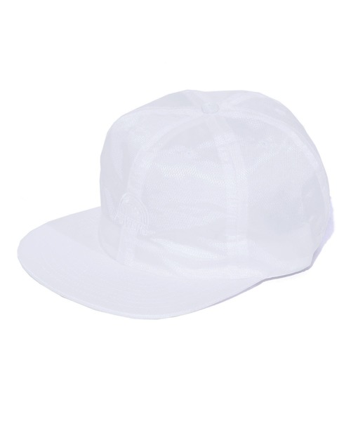 POWERS(パワーズ)の「POWERS/パワーズ SUN NYLON 6-PANEL CAP ナイロンキャップ フラットバイザー カラー ロゴ刺繍 ストリート(キャップ・メンズ・ブルー/イエロー/ホワイト・FREE)」の10枚目の写真