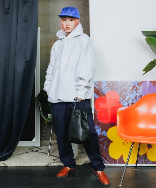 POWERS(パワーズ)の「POWERS/パワーズ SUN NYLON 6-PANEL CAP ナイロンキャップ フラットバイザー カラー ロゴ刺繍 ストリート(キャップ・メンズ・ブルー/イエロー/ホワイト・FREE)」の19枚目の写真