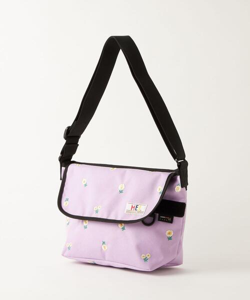 MEI（メイ）の「【別注】＜MEI（メイ）×green label relaxing＞◆EX MEI メッセンジャーバッグ/ フラワー（メッセンジャーバッグ・キッズ・ライラック・FREE）」の2枚目の写真