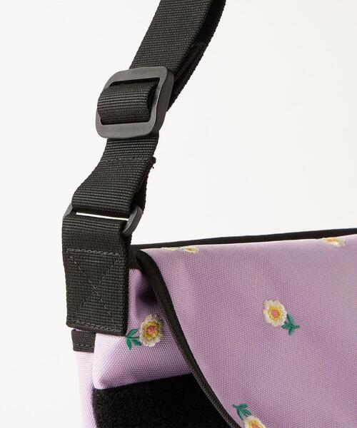 MEI（メイ）の「【別注】＜MEI（メイ）×green label relaxing＞◆EX MEI メッセンジャーバッグ/ フラワー（メッセンジャーバッグ・キッズ・ライラック・FREE）」の5枚目の写真